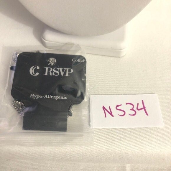 Charming Charlie RSVP Rhinestone Collar Necklace NWT - Picture 7 of 8